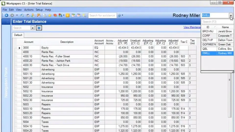 Workpapers CS